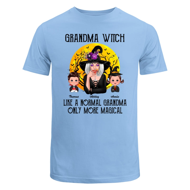 Grandma Witch Like Normal Grandma More Magical Halloween Personalized Shirt