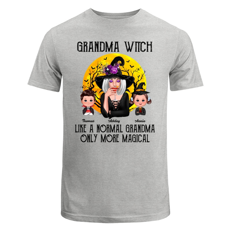 Grandma Witch Like Normal Grandma More Magical Halloween Personalized Shirt