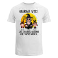 Grandma Witch Halloween Girl Vector Personalized Shirt